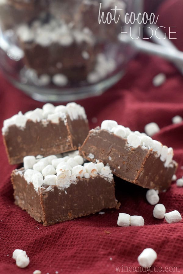 Hot Cocoa Fudge from Wine And Glue