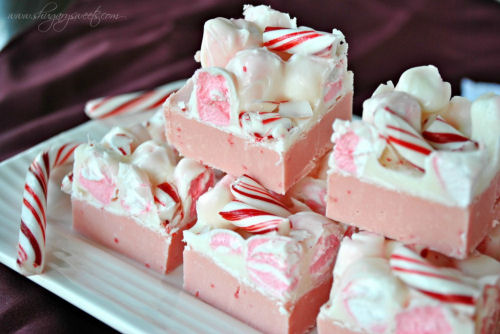 Peppermint Crunch Fudge.