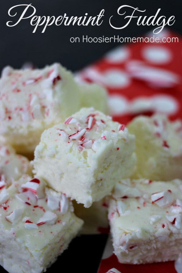 Peppermint Fudge from Hoosier Momemade