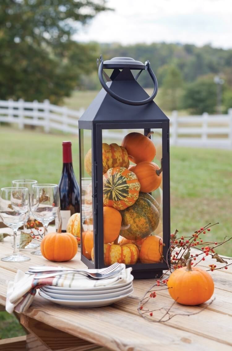 Picnic in the Pumpkin Patch Lantern.