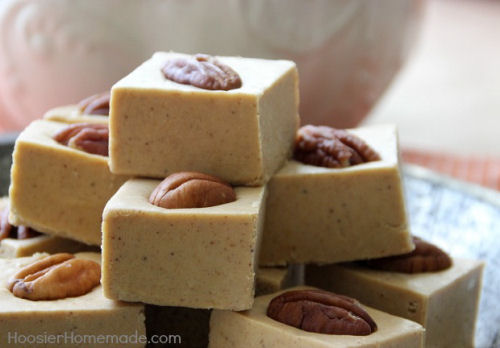 Pumpkin Pie Fudge.