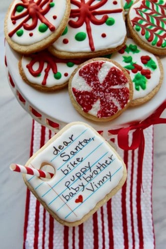 Santa’s Cookies & Milk from Delicious Table