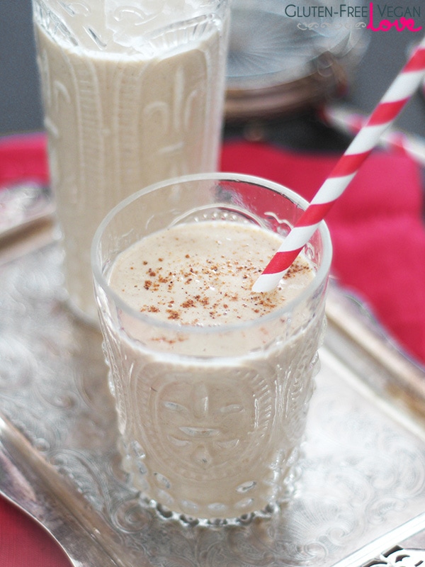 Simple Dairy-Free, Egg-Free Eggnog by Unconventional Baker
