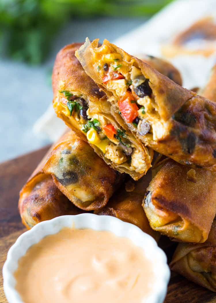 Southwestern Egg Rolls