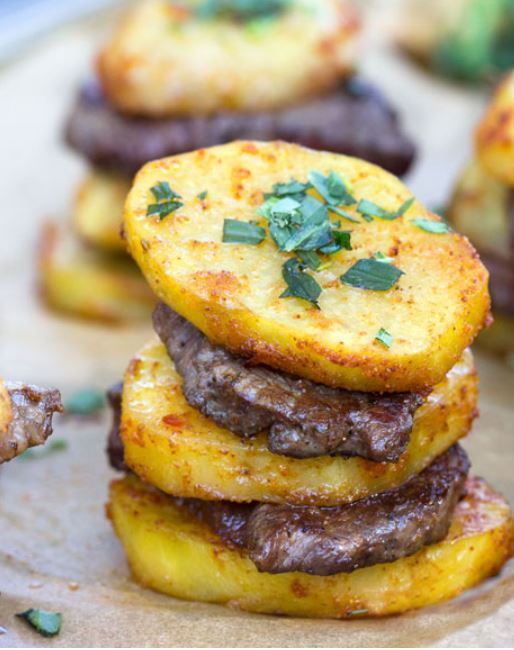 Steak & Potato Stacks.