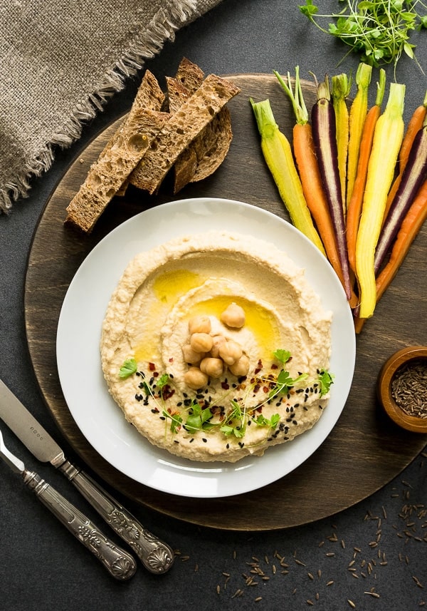 The Perfect 5 Minute Hummus Recipe