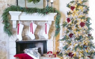 This looks like a scene straight from a holiday movie!