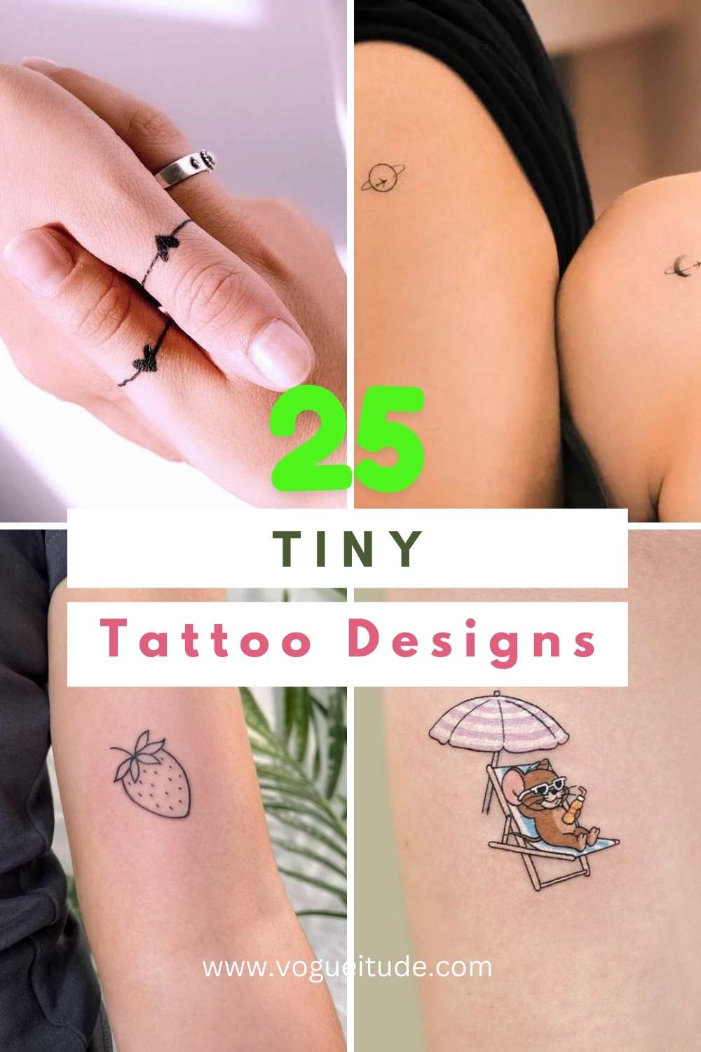 25 Beautiful Tiny Tattoo Designs for Minimalist Lovers