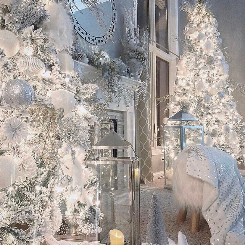 60+ Excellent White Christmas tree ideas that defines Elegance effortlessly