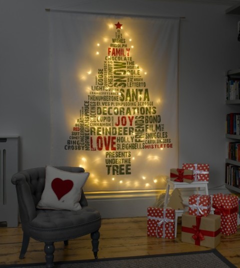 50+ Christmas wall tree ideas which are perfect alternate to the usual