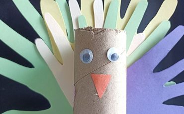 Handprint Turkey for Thanksgiving Day