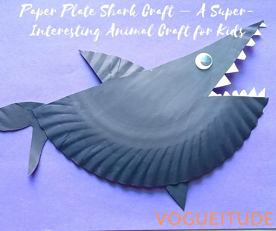 Paper Plate Shark Craft