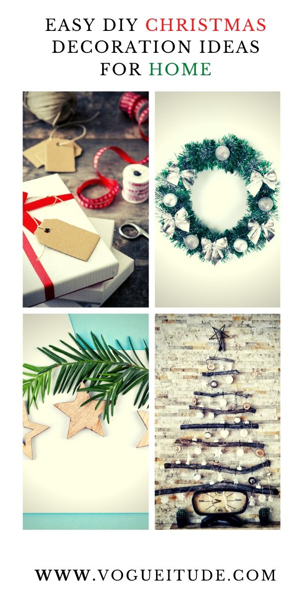 Easy DIY Christmas Decoration Ideas for Home