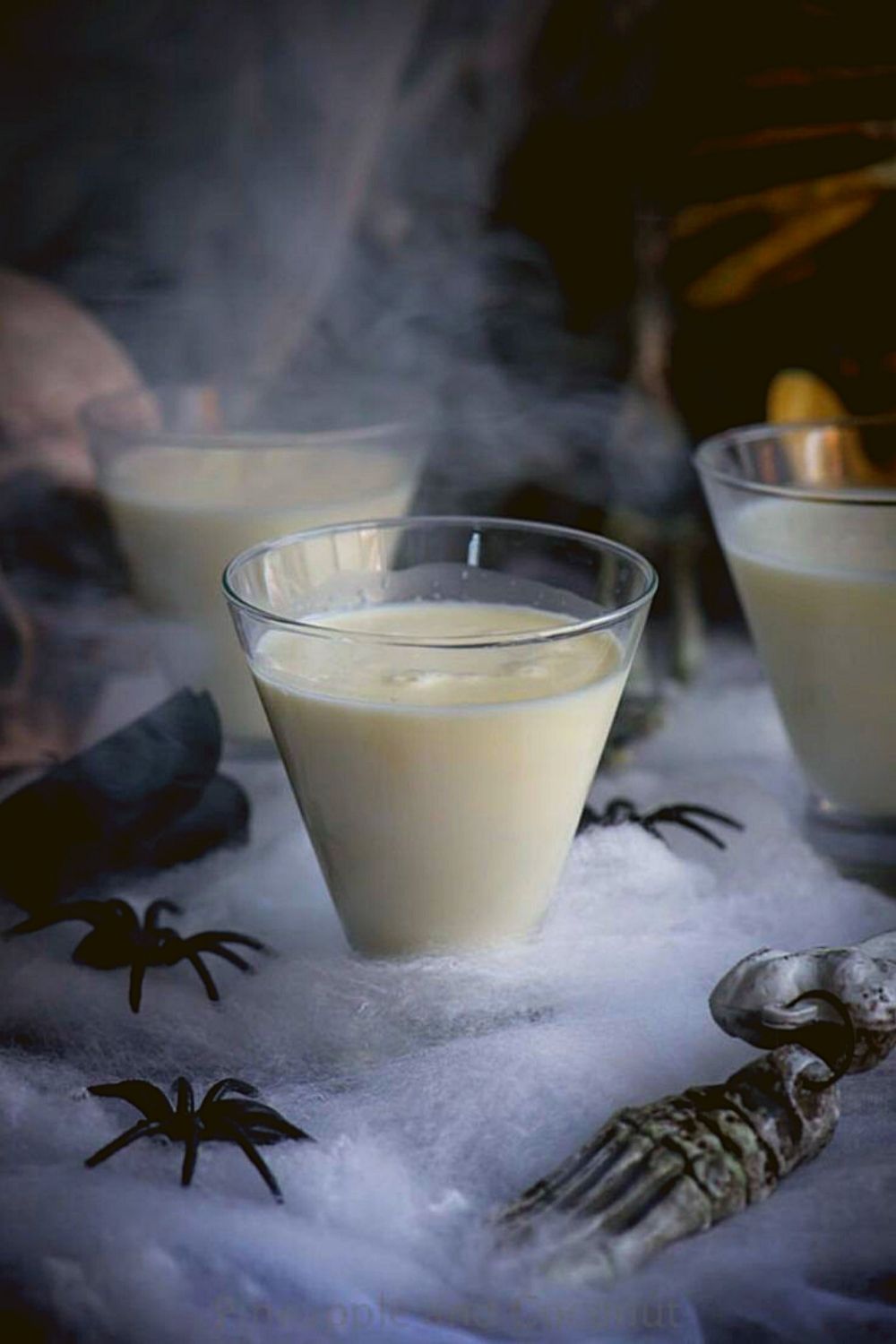 Liquid Ghost Halloween Cocktail