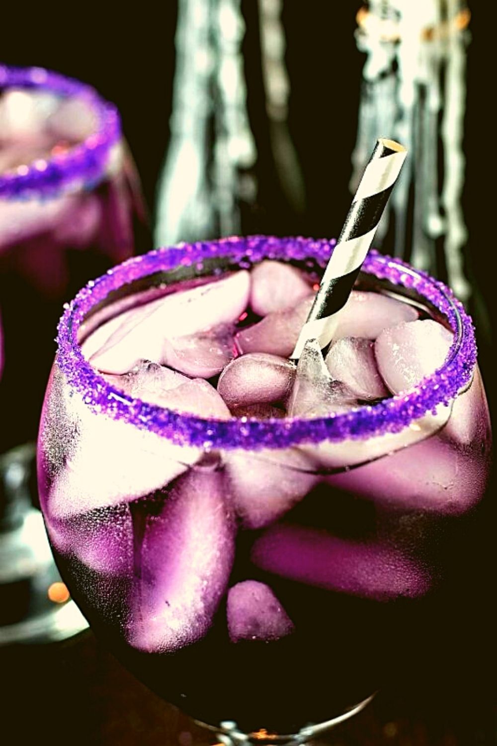 Purple People Eater Cocktail.