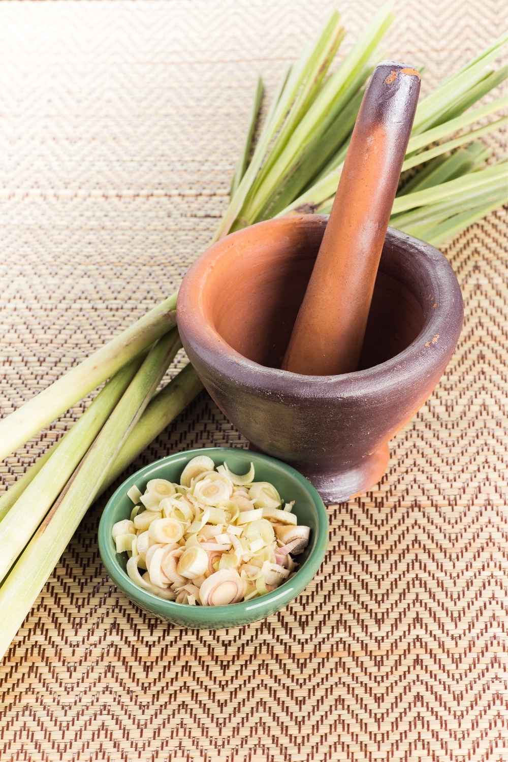 Drying your lemongrass to enjoy it later in your recipes and herbal tea