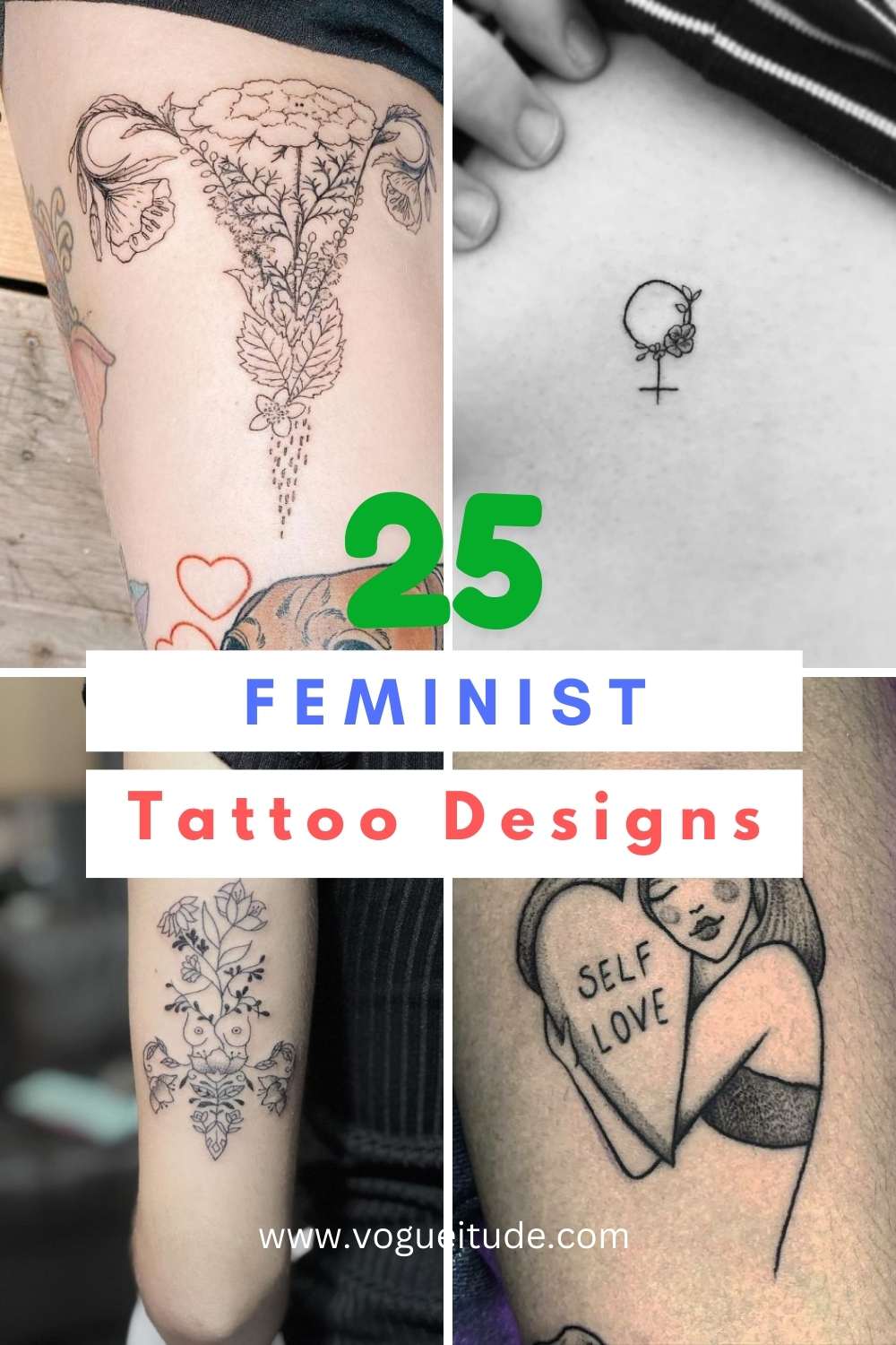 25 Powerful Feminist Tattoo Designs That Celebrate Equality